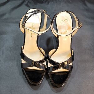BRAND NEW JESSICA SIMPSON OJILLY WOMEN'S CRISSCROSS STYLISH WEDGES SANDAL G1